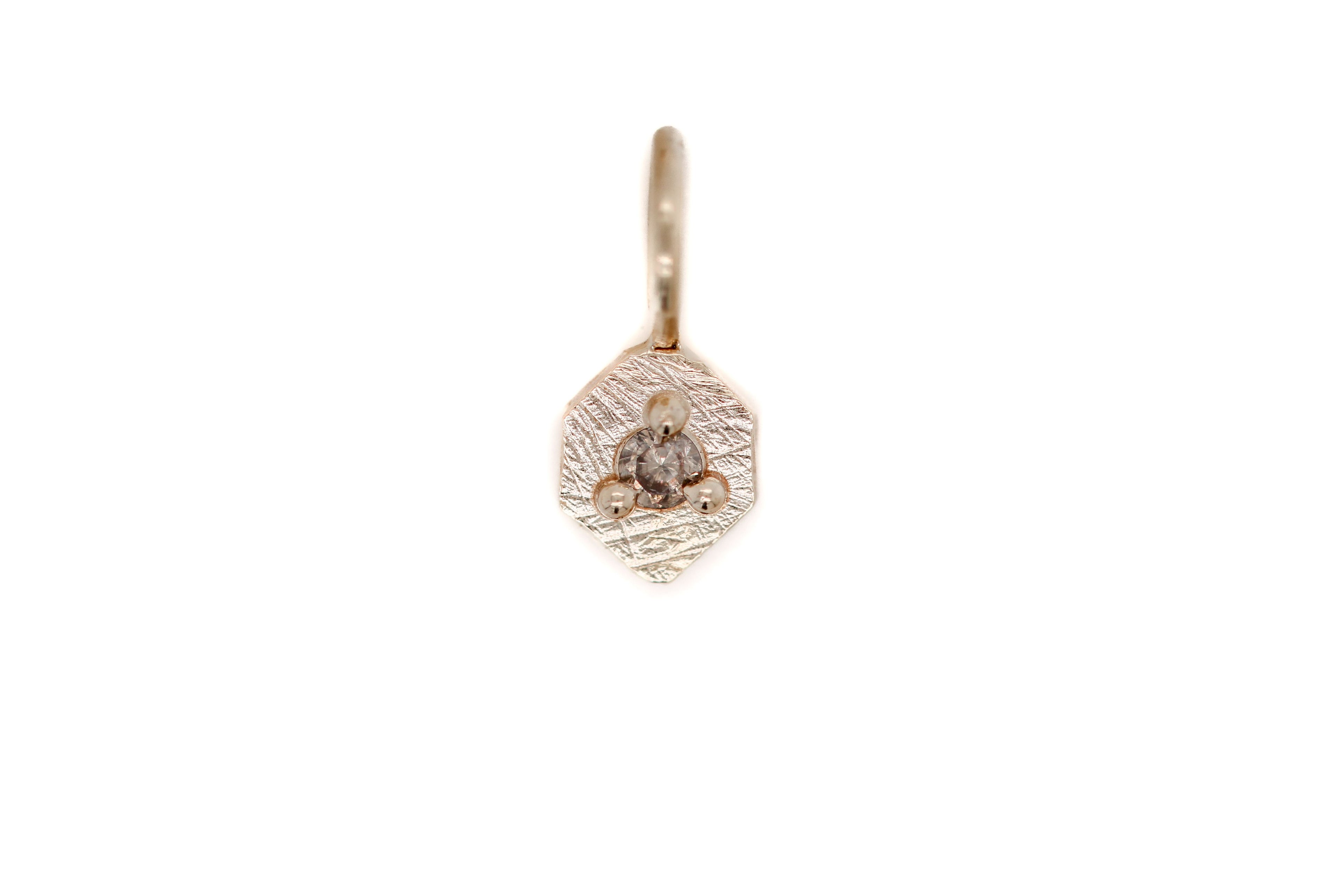 Champagne Diamond Mini Charm 1
