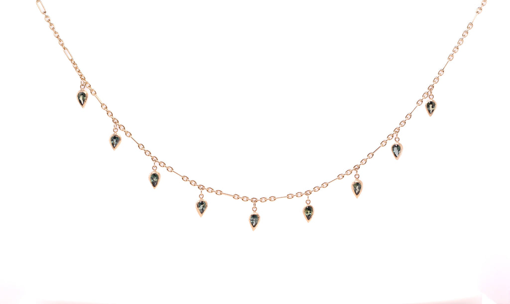 Forestlight Sapphire Necklace