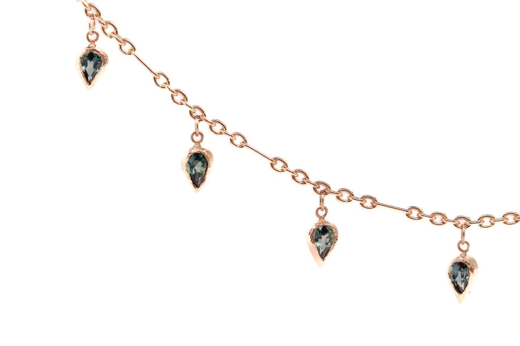 Forestlight Sapphire Necklace