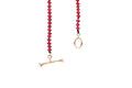 Ruby Bead Necklace