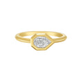 EMPRESS CUT DIAMOND FRAME SOLITAIRE