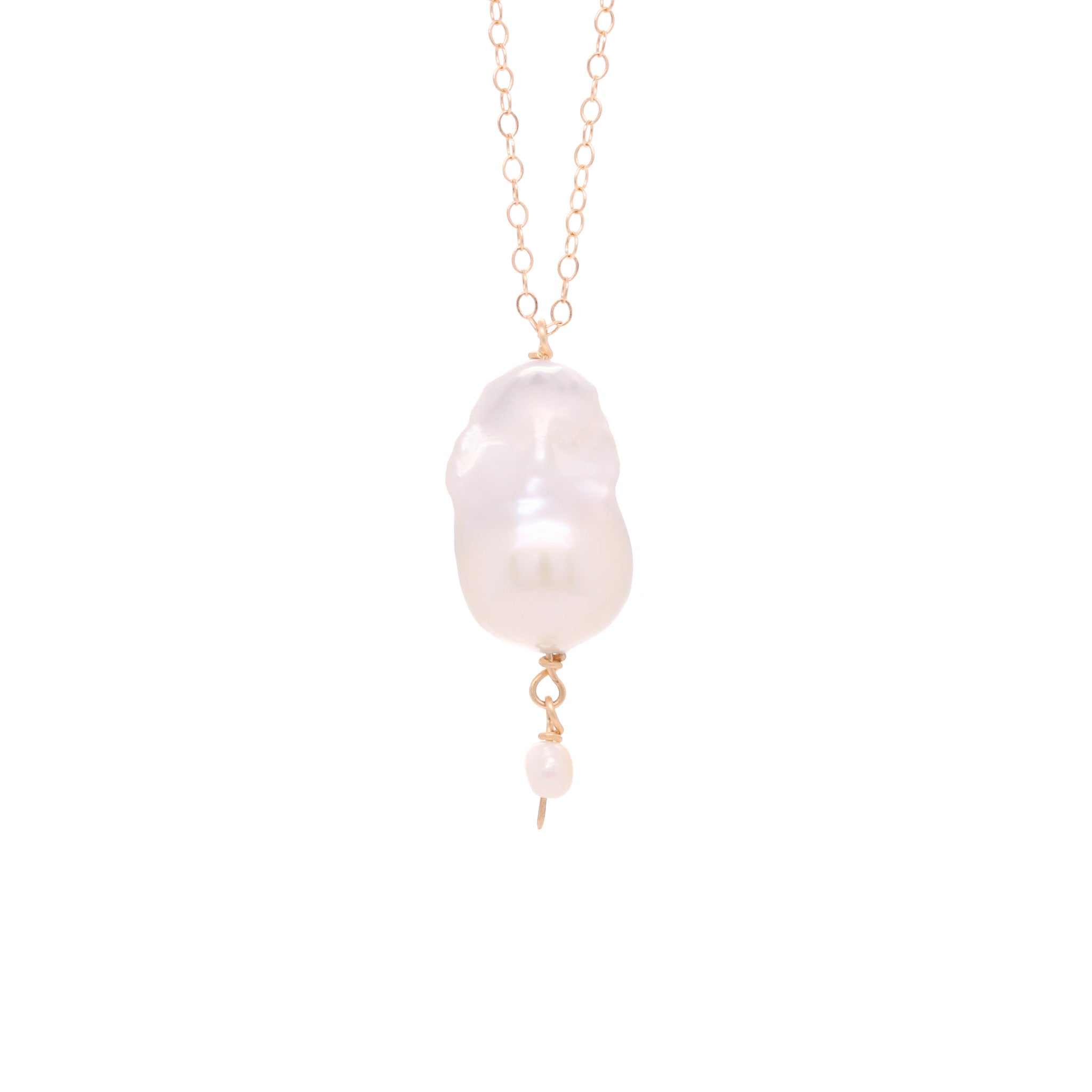 Baroque Fresh Water Pendant Necklace