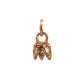 Crown Charm - 14K Gold + Recycled Diamonds
