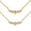 Continuum Necklace (Reversible) by Tamsin Rasor