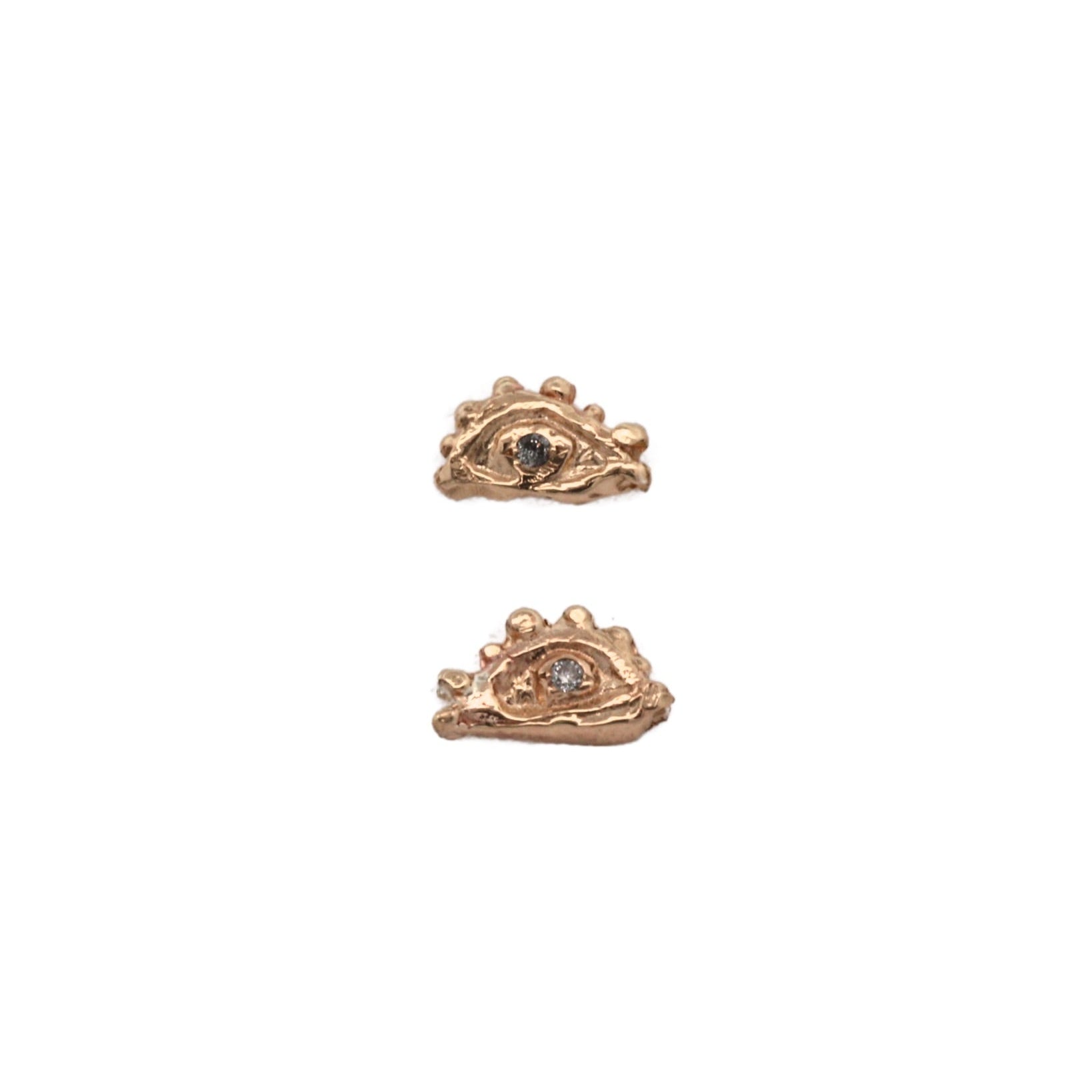Diamond EYE Stud Earring Pair