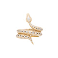 Diamond Back Snake Ring