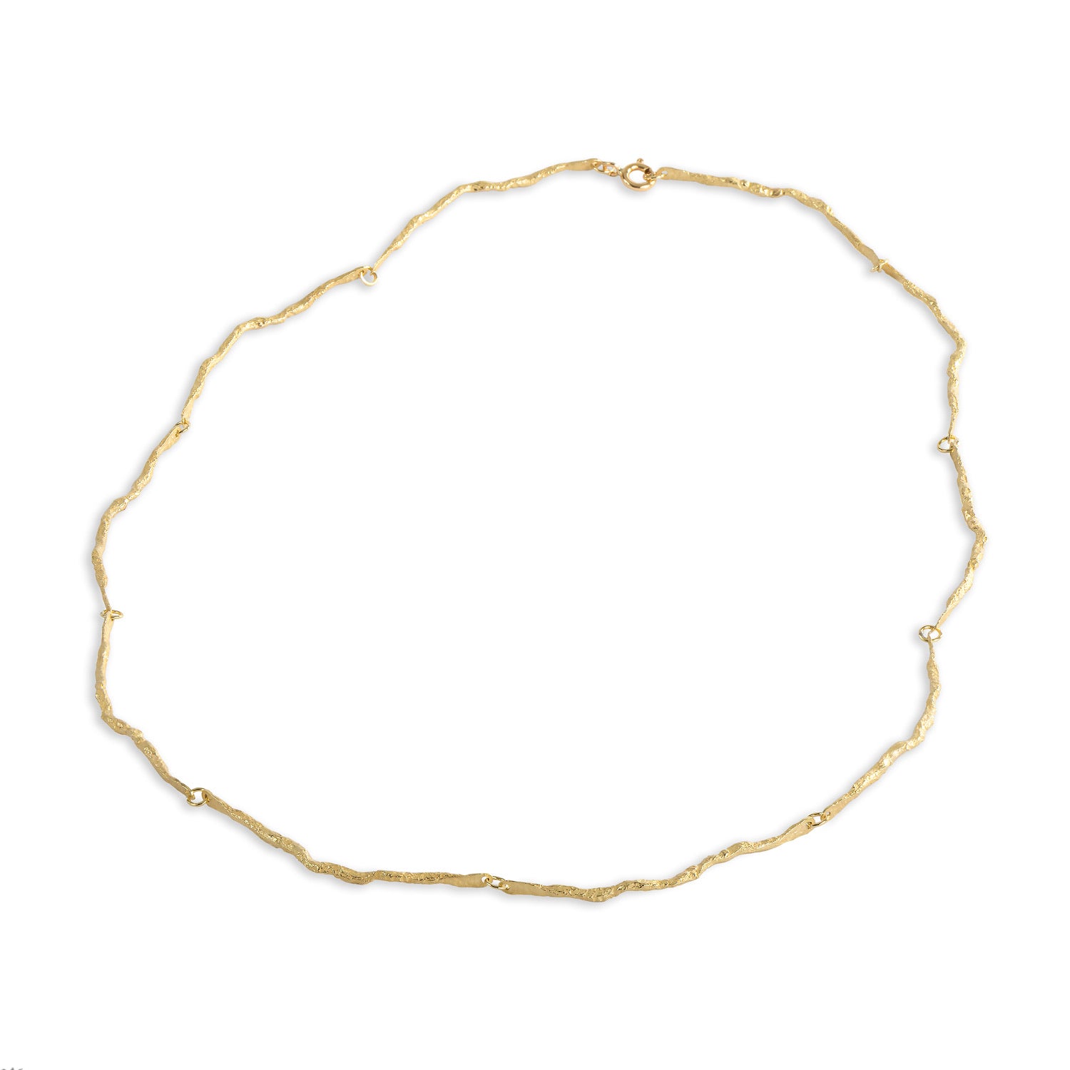 NOVEMBER'S MOON necklace: 18k Yellow Gold
