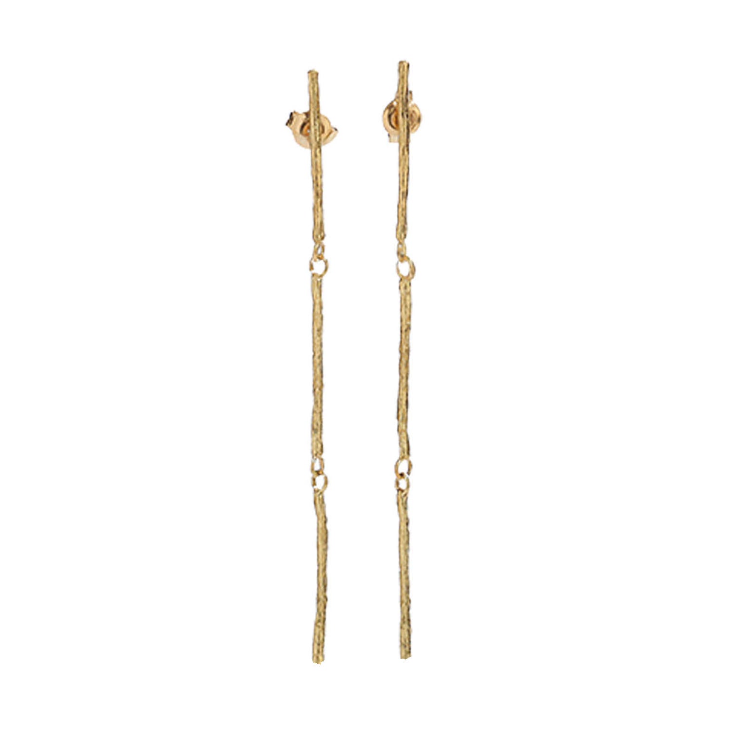Long MAGIA! earrings: 18k Yellow Gold