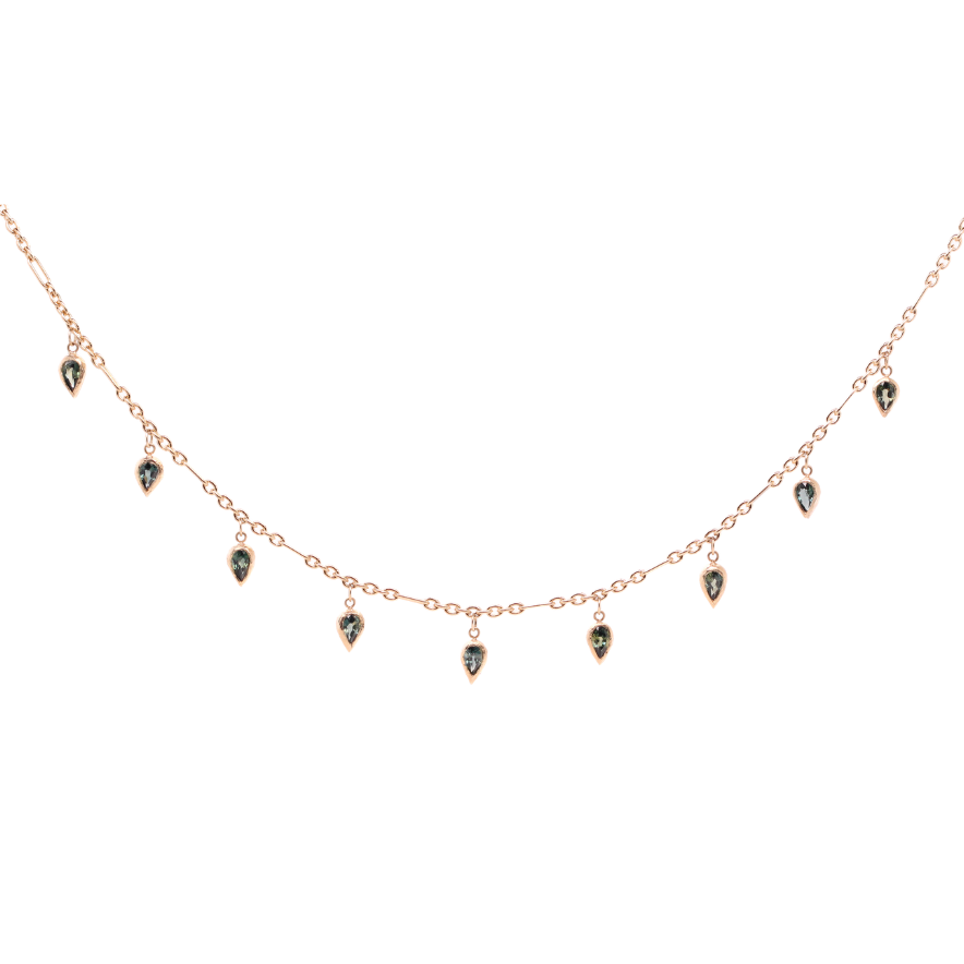 Forestlight Sapphire Necklace