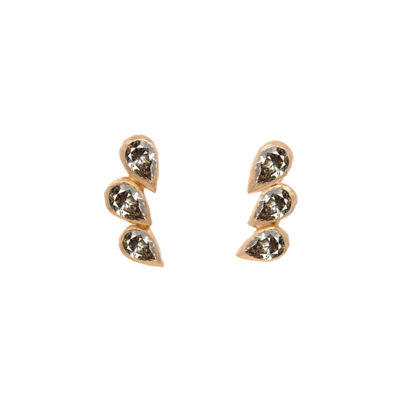 Golden Hour Diamond Earrings