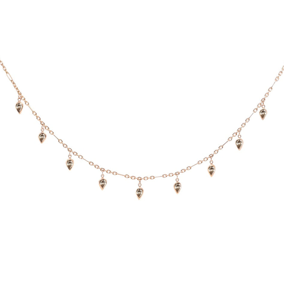 Golden Hour Diamond Necklace