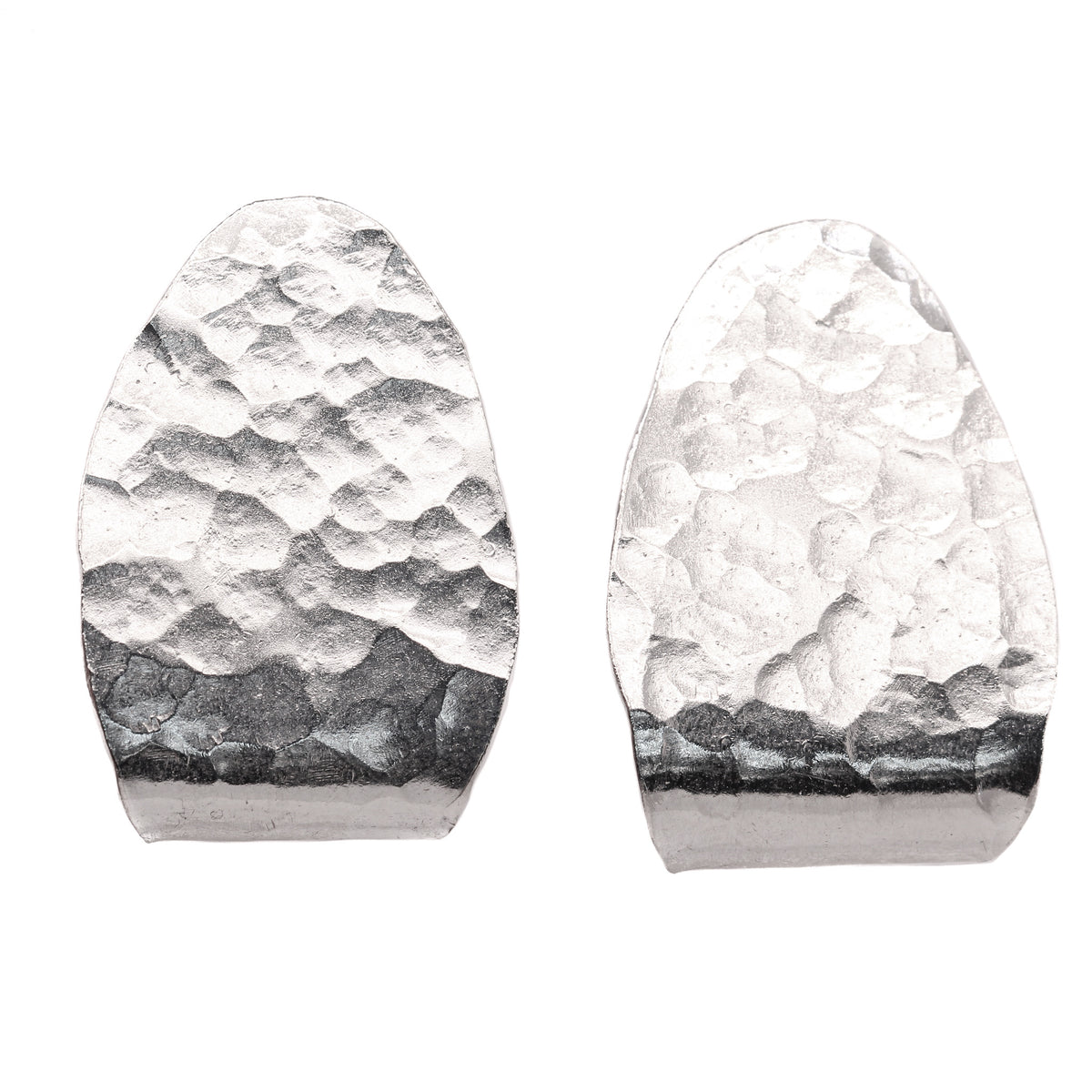 Hammered Forged Earrings