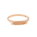 Artist's Signature Plate Ring