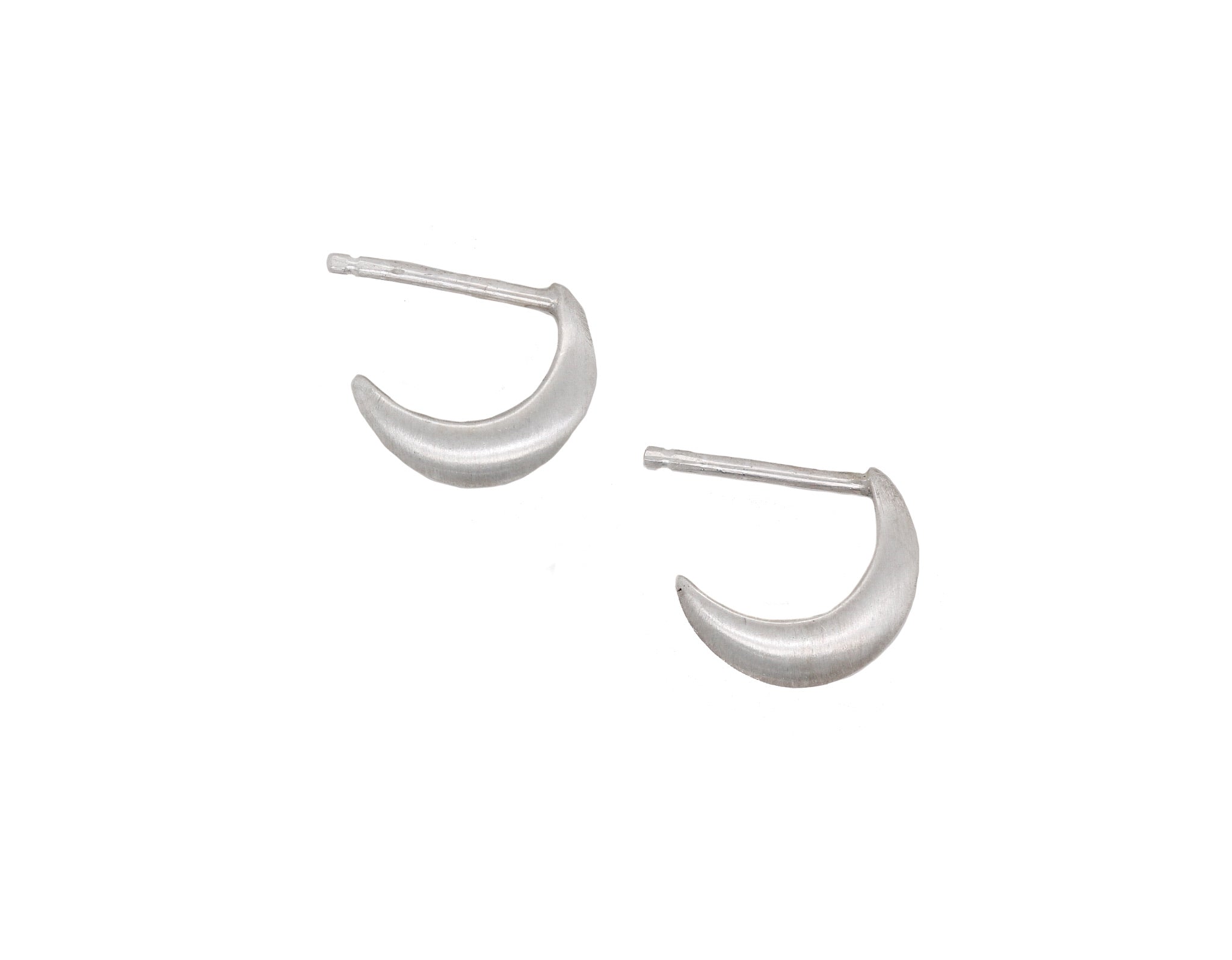 Tiny Lua Hoops Silver