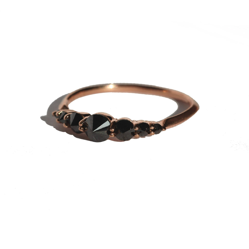 BLACK DIAMOND LINA RING - 10kr