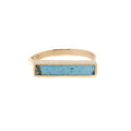 14K Stone Stacker - Turquoise