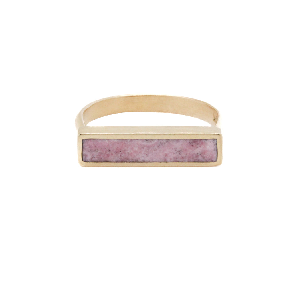 18K Stone Stacker - Rhodonite