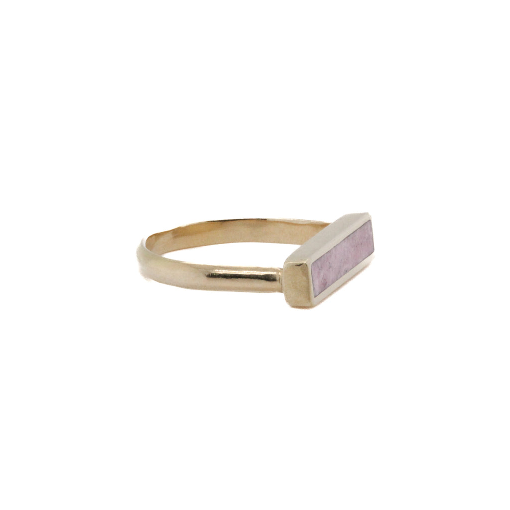 18K Stone Stacker - Rhodonite