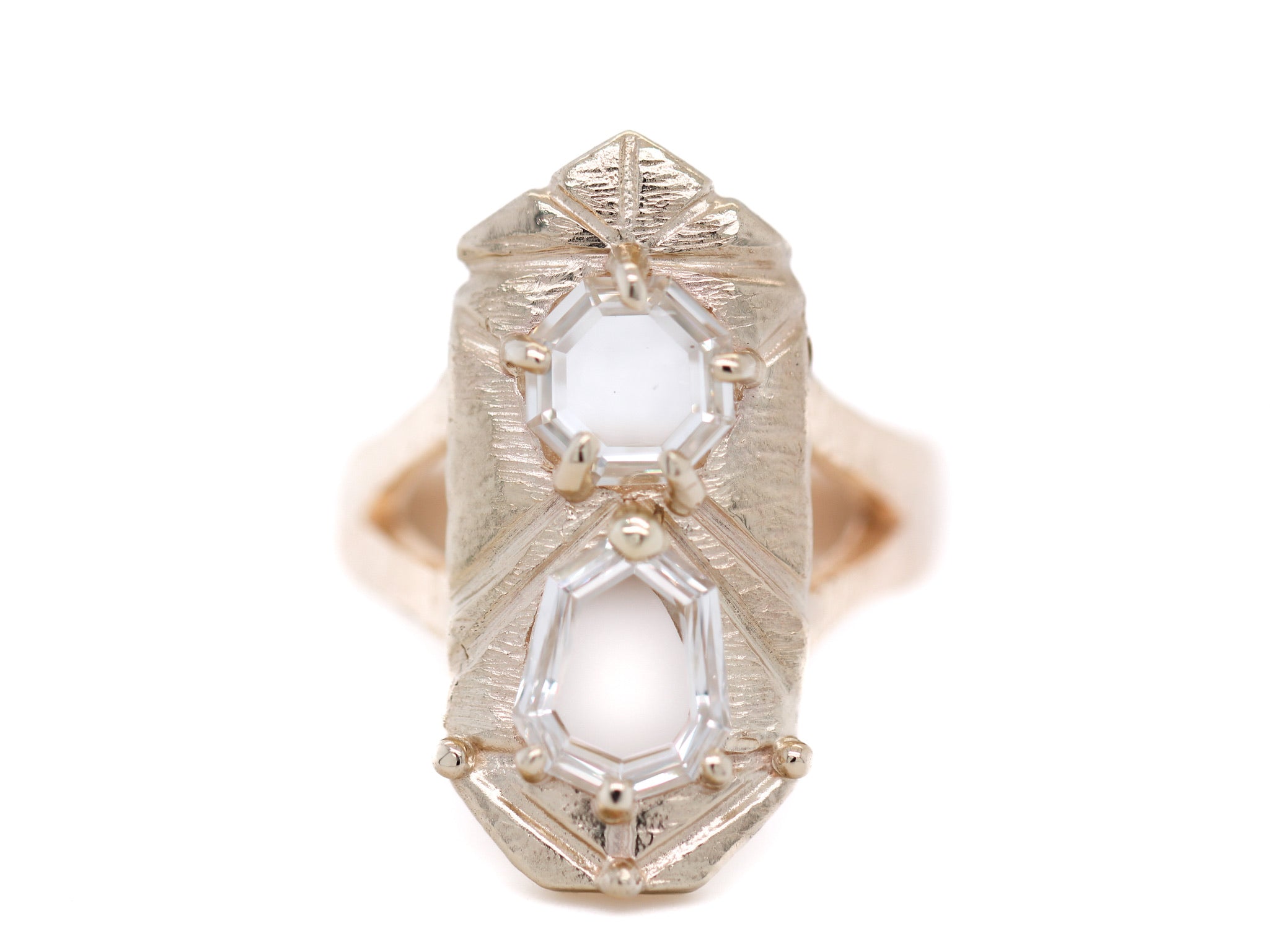 Diamond Shield Ring 1