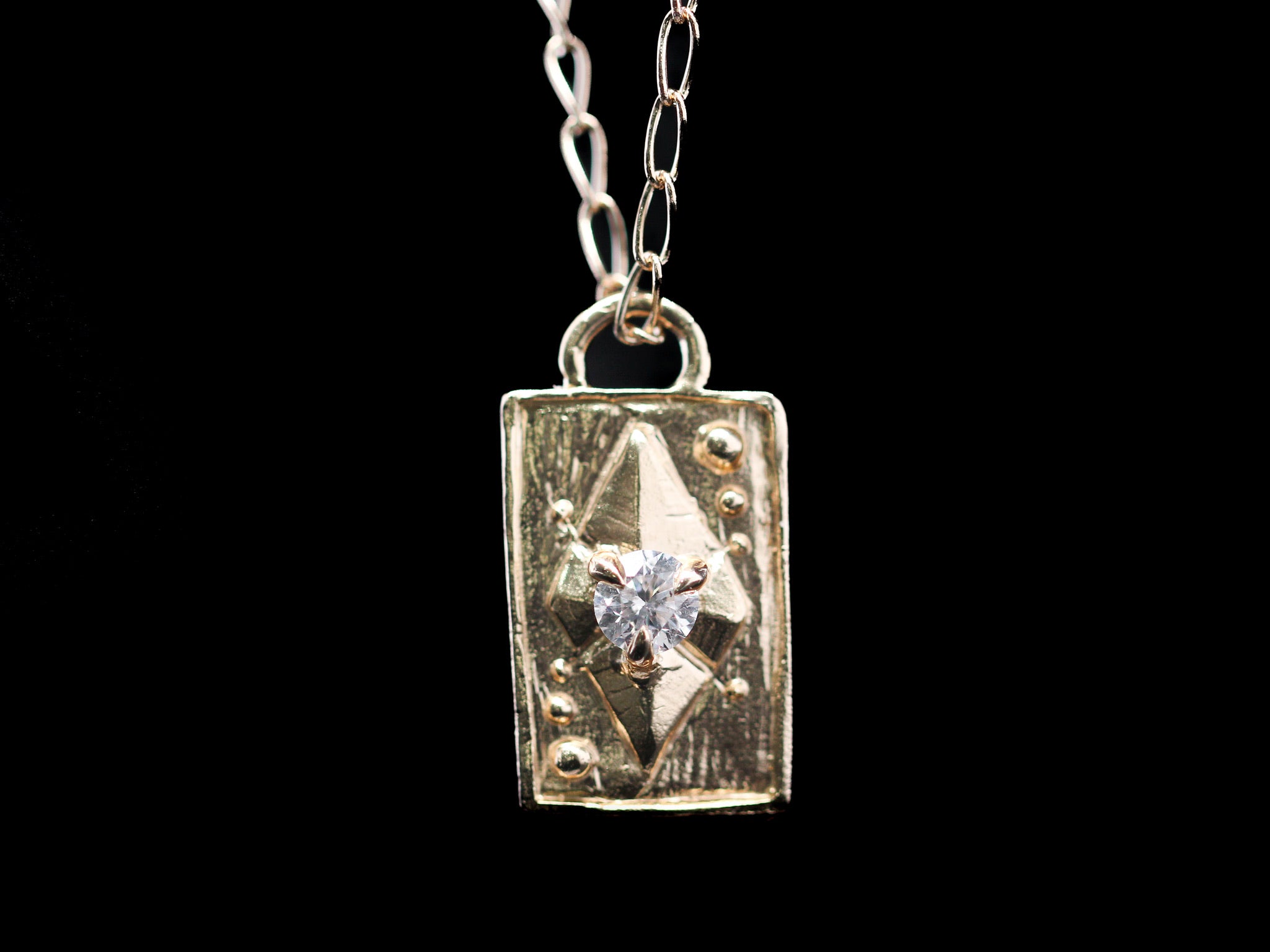 Diamond Portal Talisman Necklace