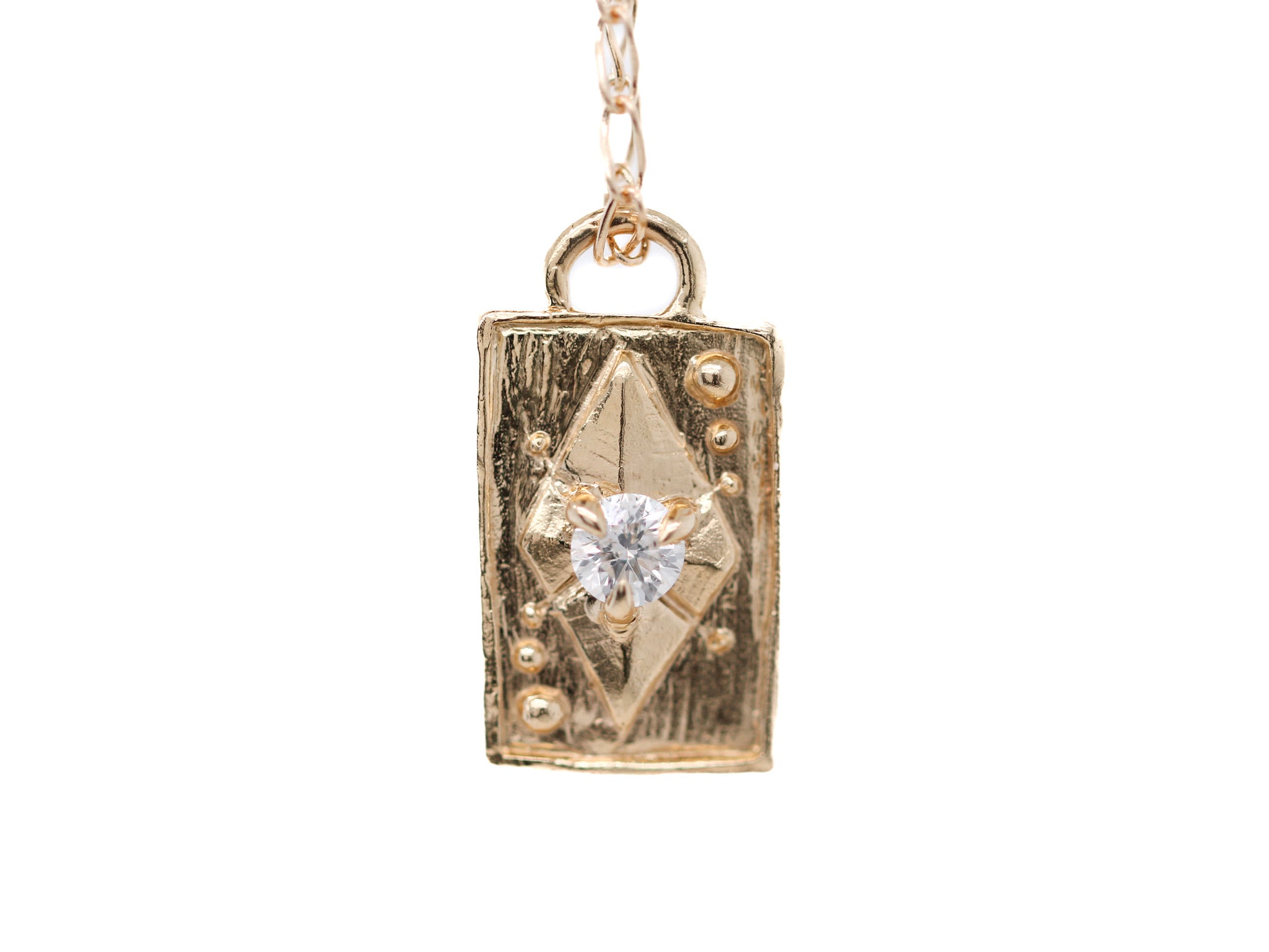 Diamond Portal Talisman Necklace