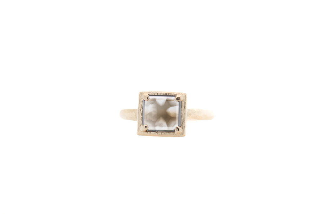 1.36 Portrait Cut Diamond Ring