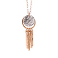 Mini Moon Fringe Necklace