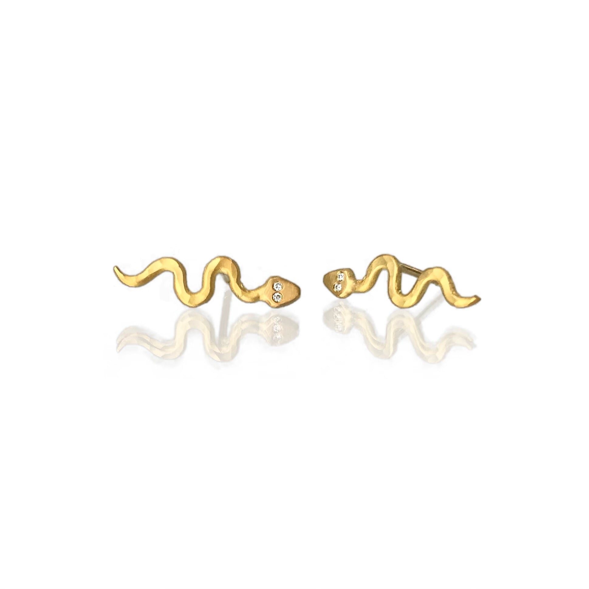 Mini Snake Earrings
