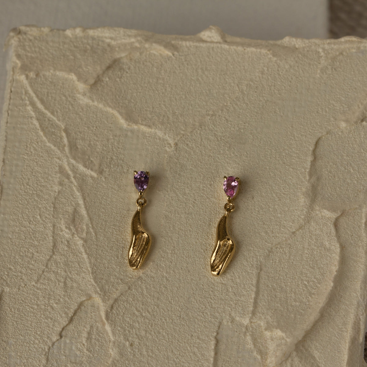 Orchid Cascade Earring (Single)