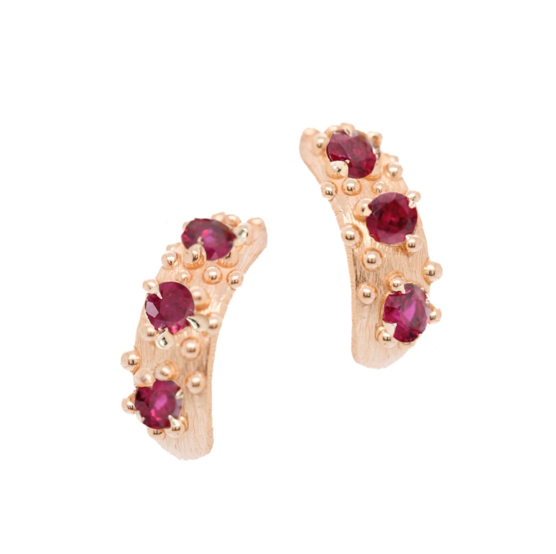 Ruby Constellation Earrings