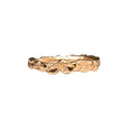 SINDRE Wavy Floral Stacker Ring