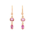 Sapphire Double Drop Earrings