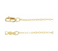 1.3 mm Flat Cable 18" Chain