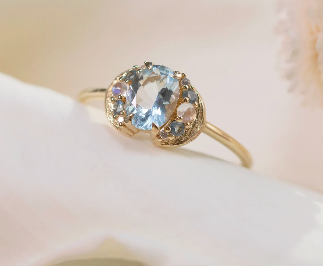 Carolina Blue Ring