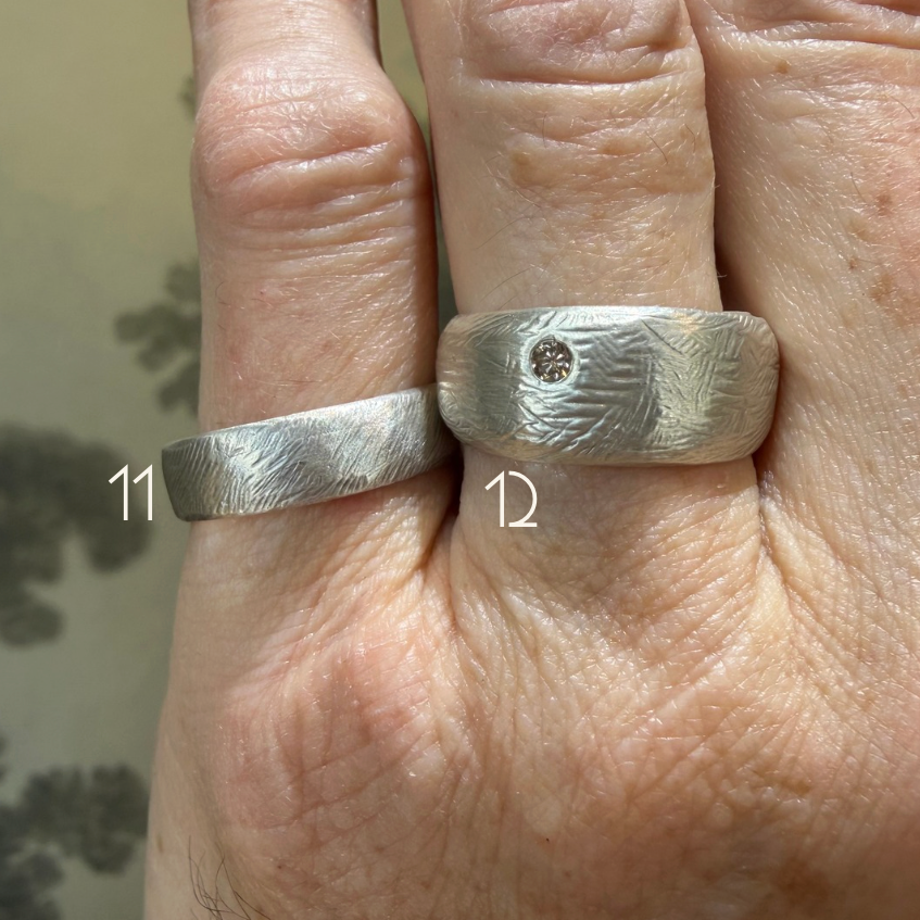 Sterling Silver Ring Drop