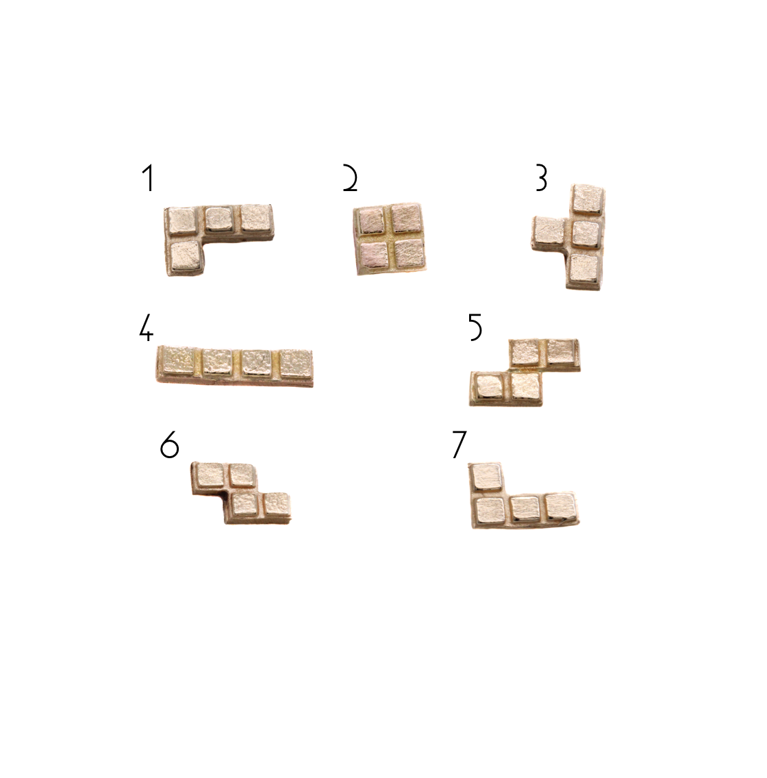 Tetris Single Studs