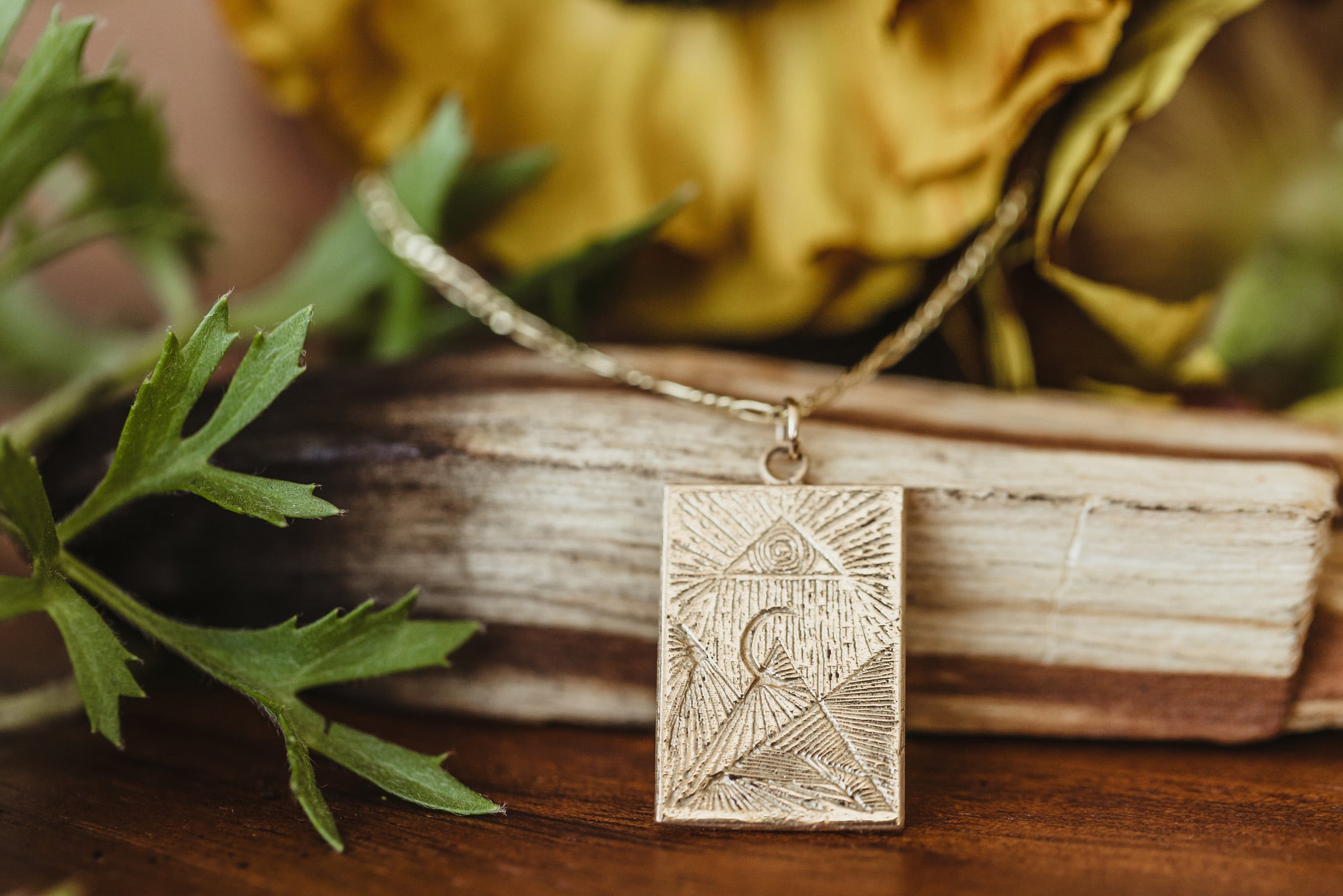 Moon Sees All Necklace