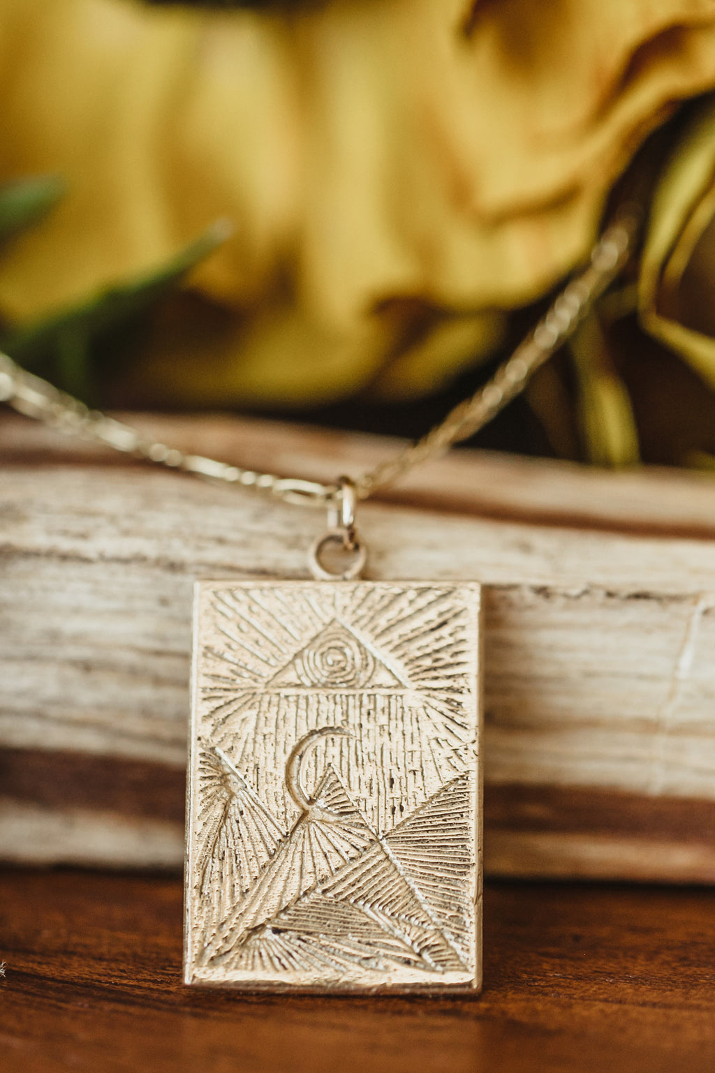 Moon Sees All Necklace