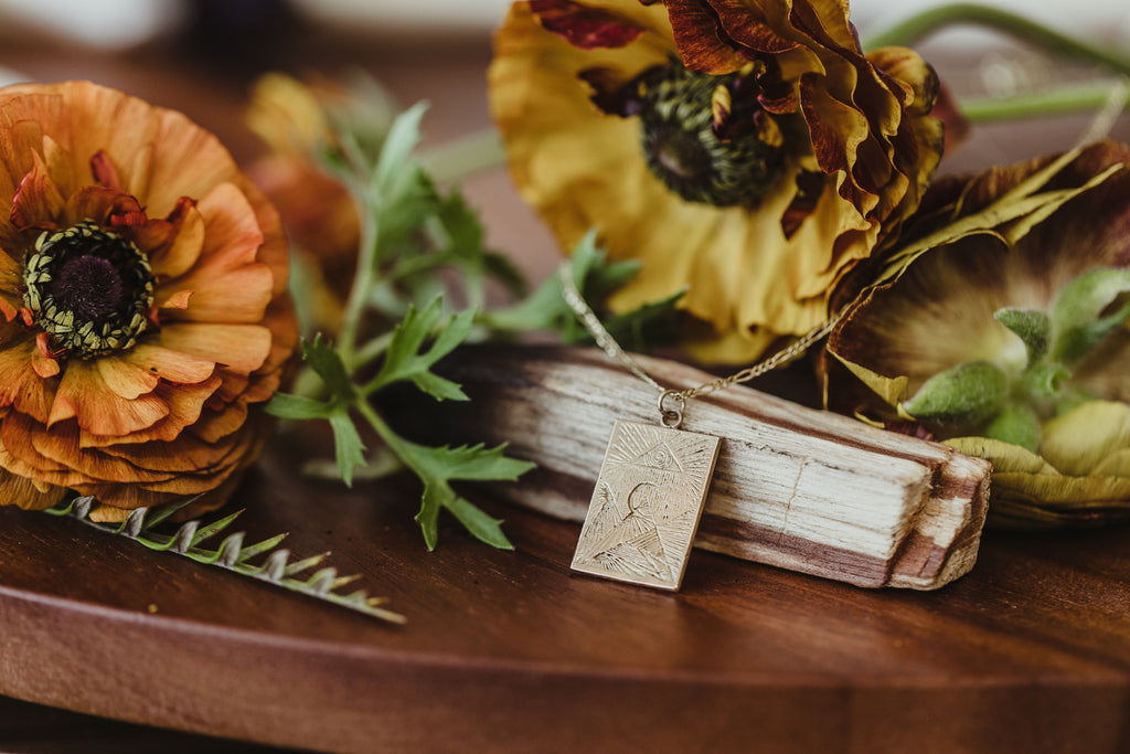 Moon Sees All Necklace