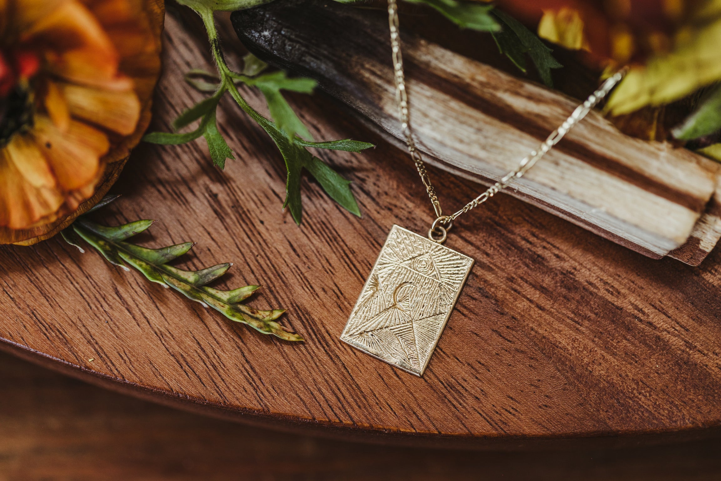 Moon Sees All Necklace