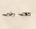 Styx Studs - Dalmatian Jasper
