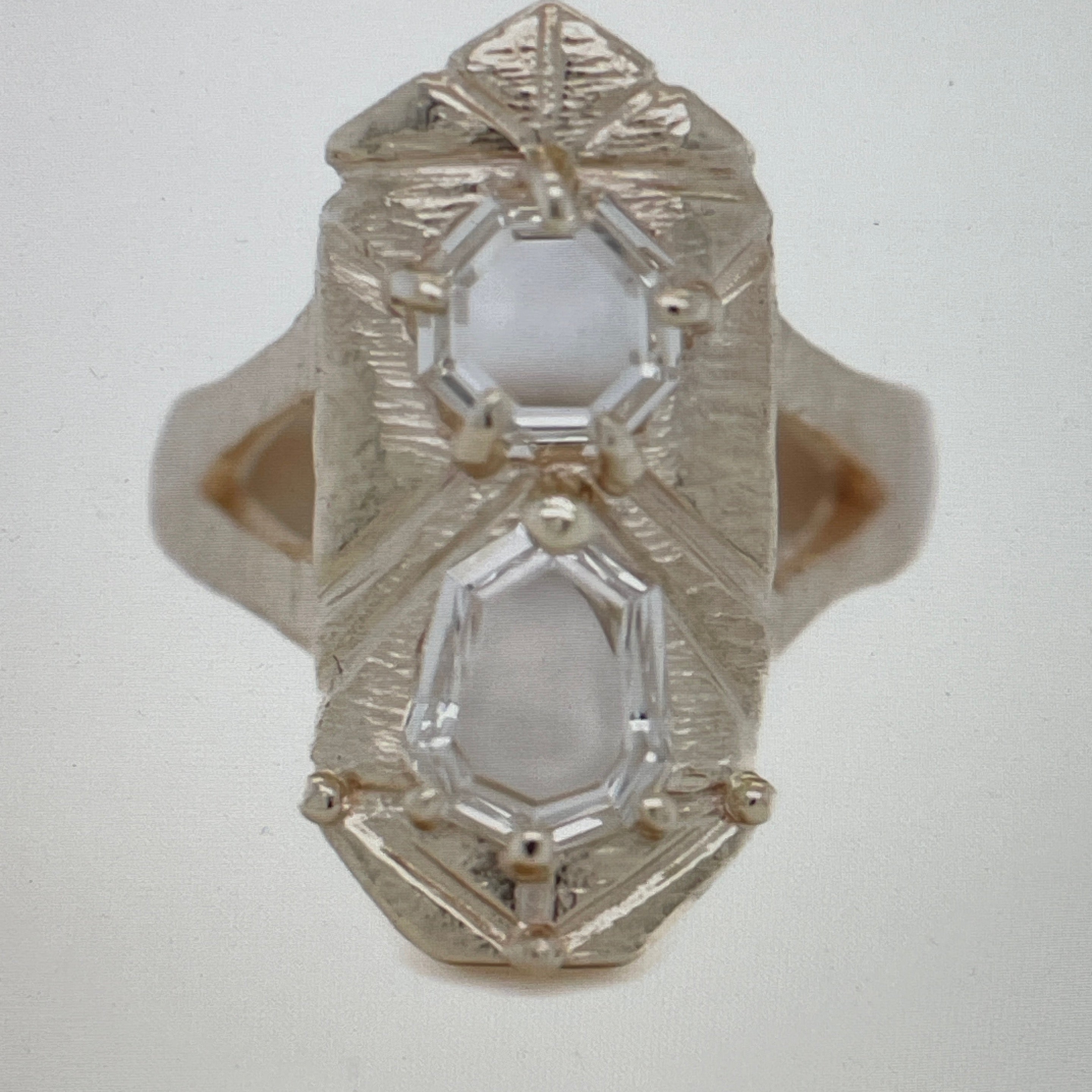 Diamond Shield Ring 1