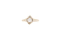 0.8 ct Double Rose Cut Diamond Ring