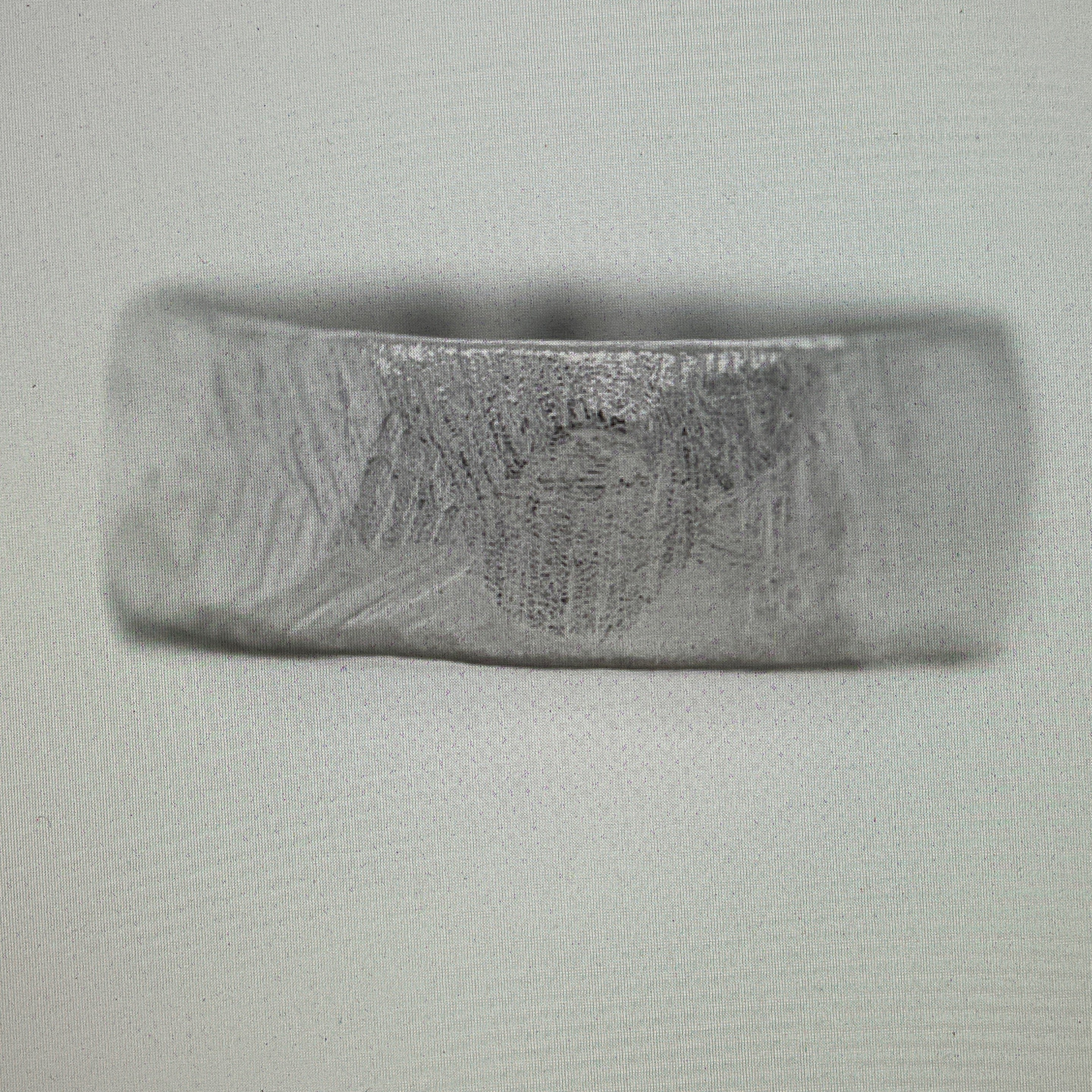 7.5 mm Platinum Hammered Band